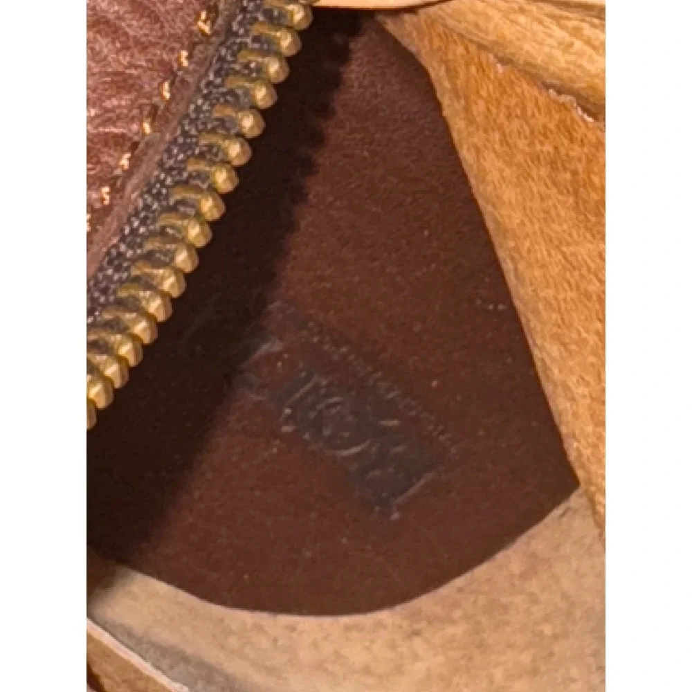 Born Leather Tall Boots Brown Zipper Side Women Casual Comfort Size 7.5 - Picture 10 of 11